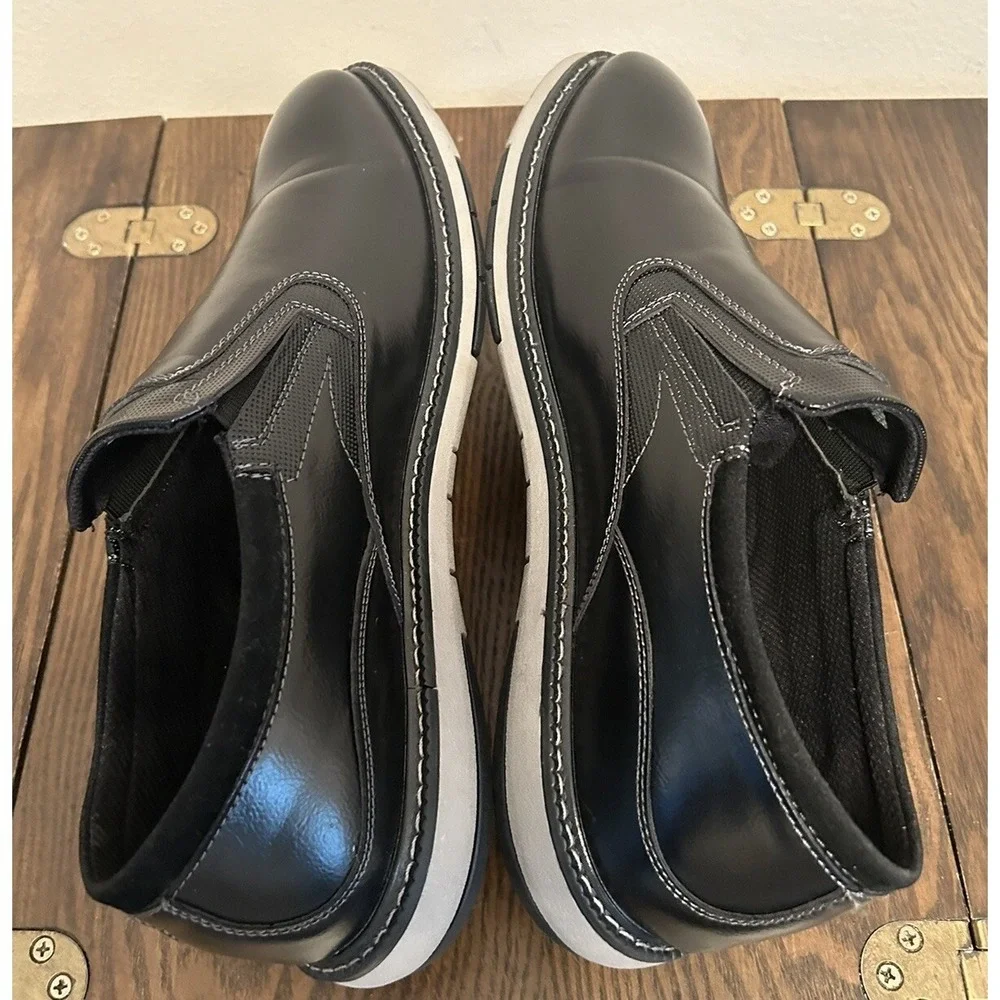 Vance Co. Men's Willis‎ Tru Comfort Foam Round Toe Loafer Color Black Size 10